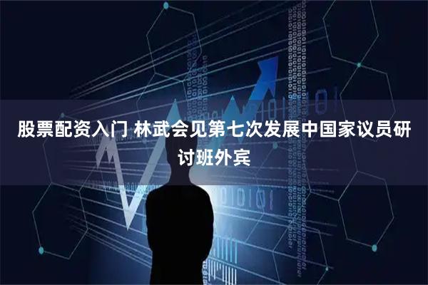 股票配资入门 林武会见第七次发展中国家议员研讨班外宾