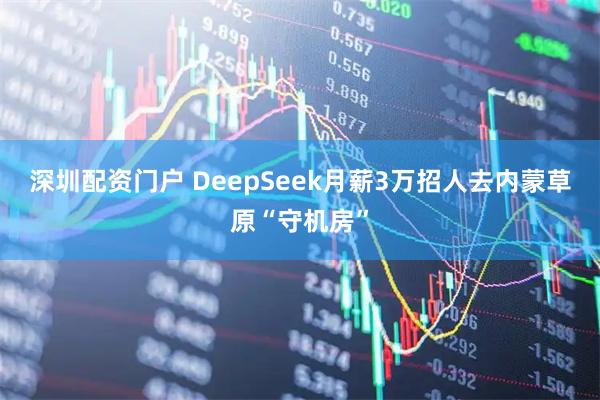 深圳配资门户 DeepSeek月薪3万招人去内蒙草原“守机房”